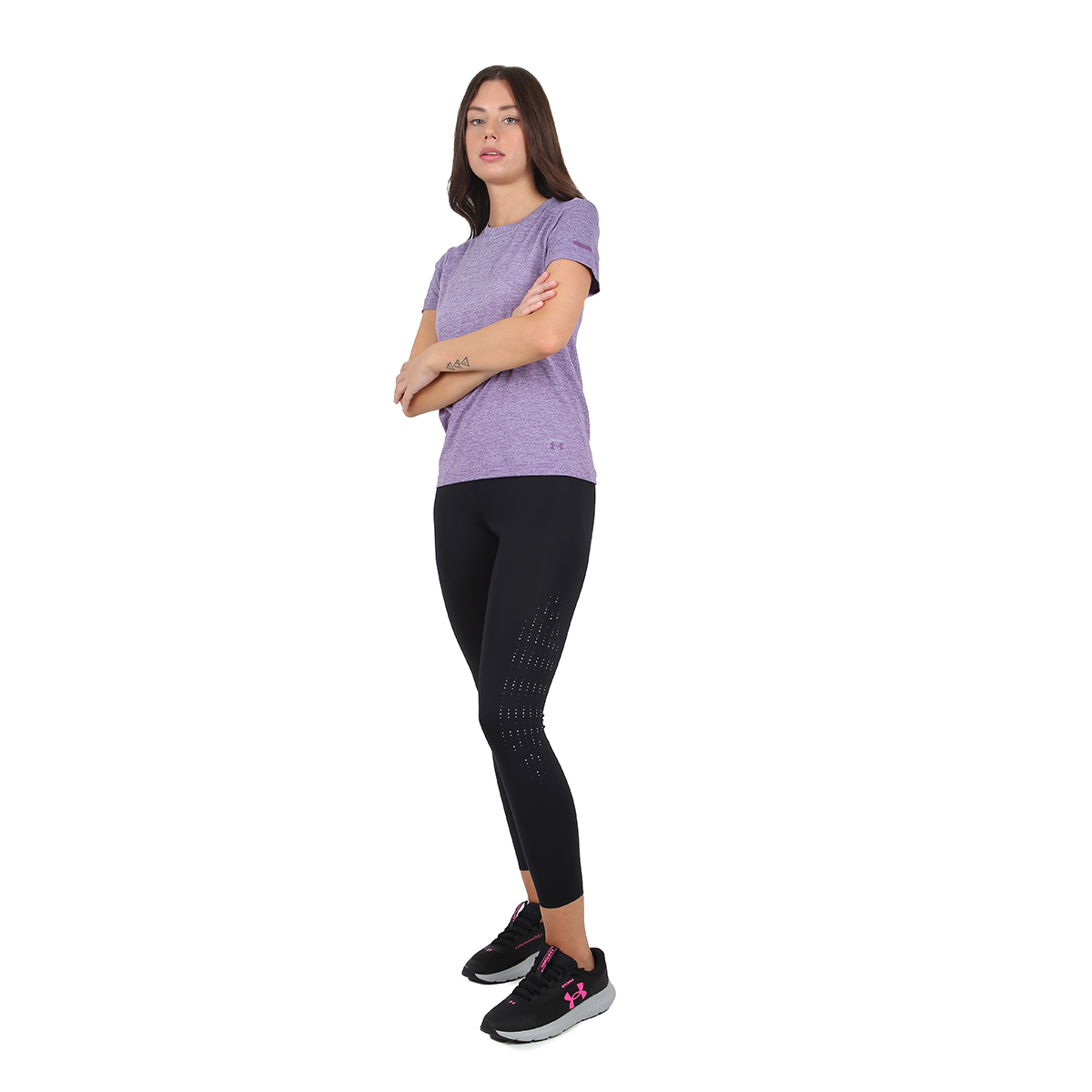 Remera Running Under Armour Seamless Stride Mujer,  image number null