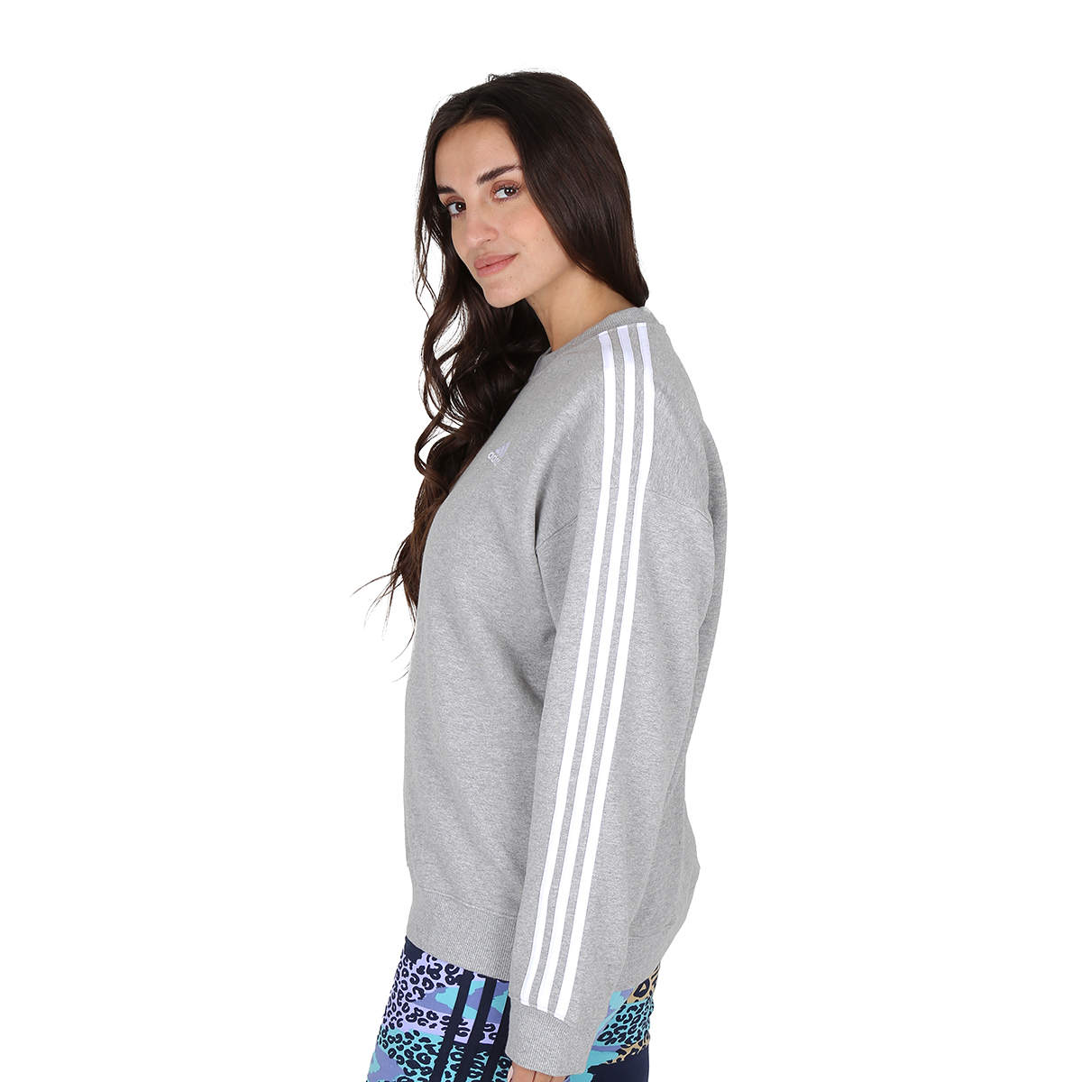 Buzo Urbano adidas Essentials 3 Tiras Mujer,  image number null