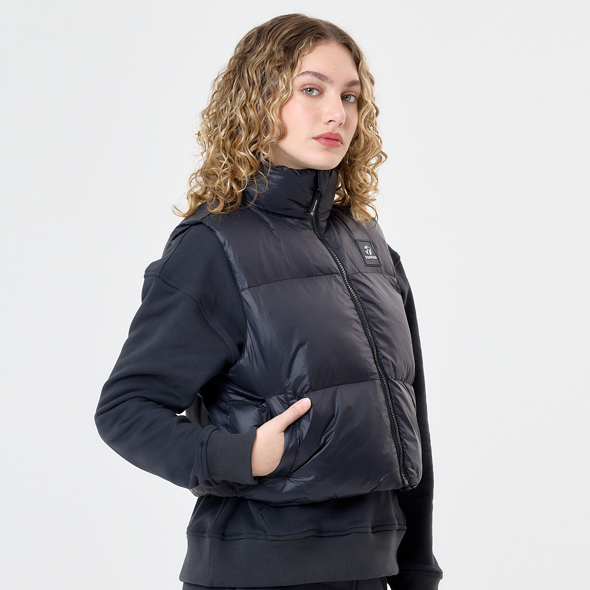 Chaleco topper mujer discount