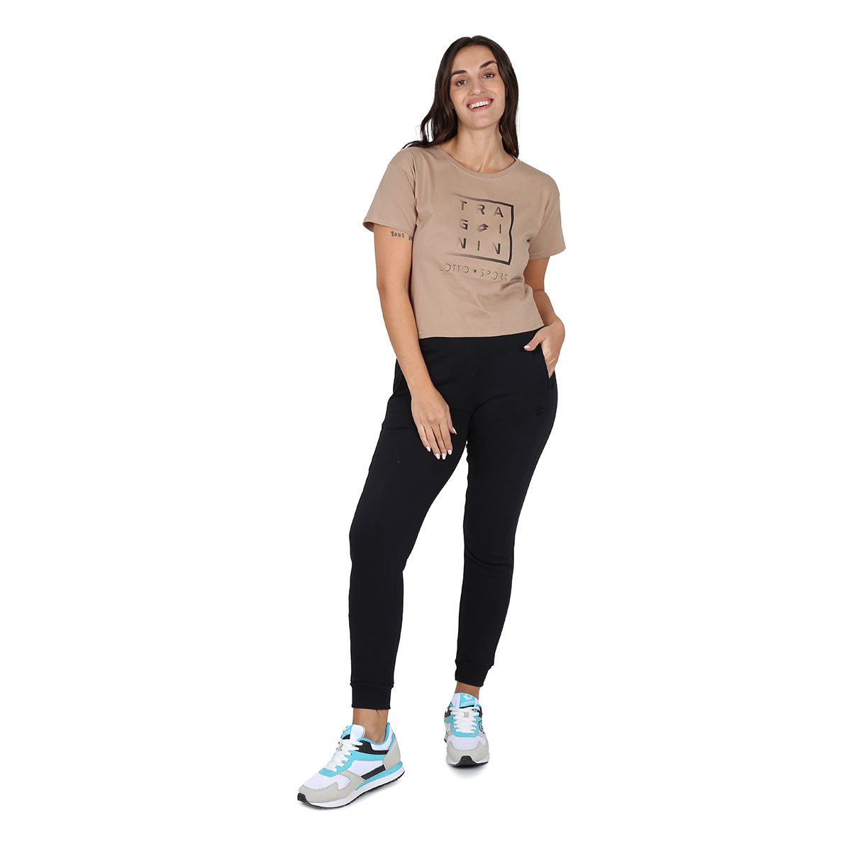 Remera Training Lotto Dinamico VII Mujer,  image number null