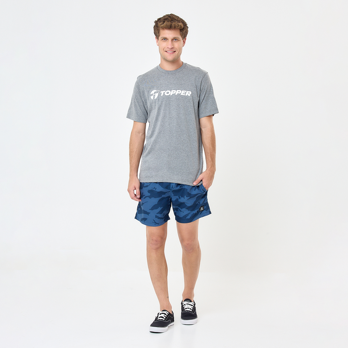 Remera Topper Brand Tee Hombre,  image number null