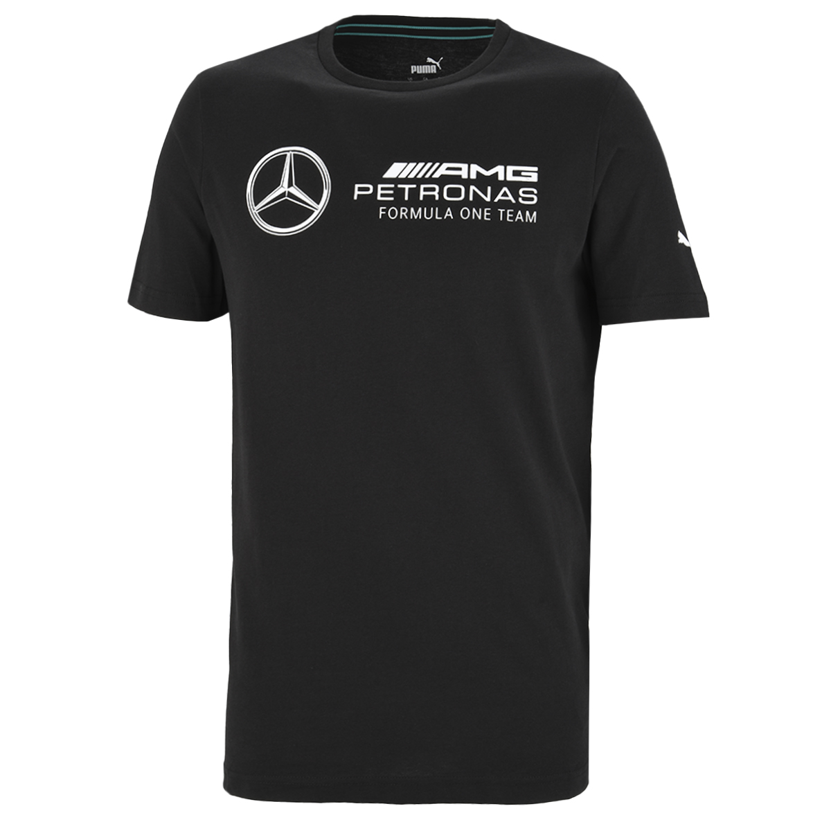 Remera Motorsport Puma Mercedes-amg Essentials Logo Hombre,  image number null