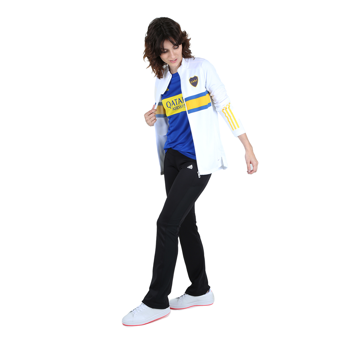 Campera adidas Boca Juniors 3 Tiras,  image number null