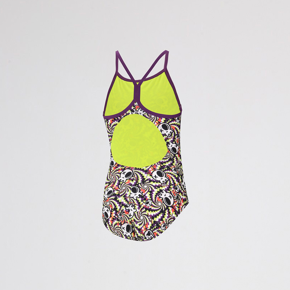 Traje de Ba&ntilde;o Arena Fun Skulls Light Drop 590 Ni&ntilde;a,  image number null