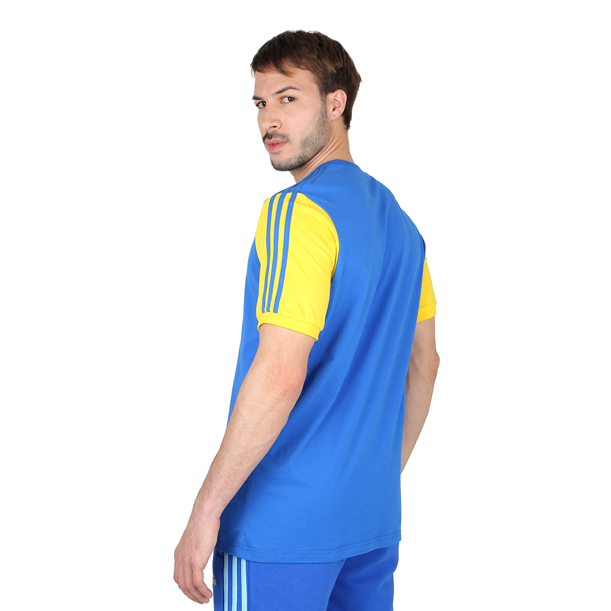 Remera Fútbol adidas Boca Juniors 3 Tiras Hombre,  image number null