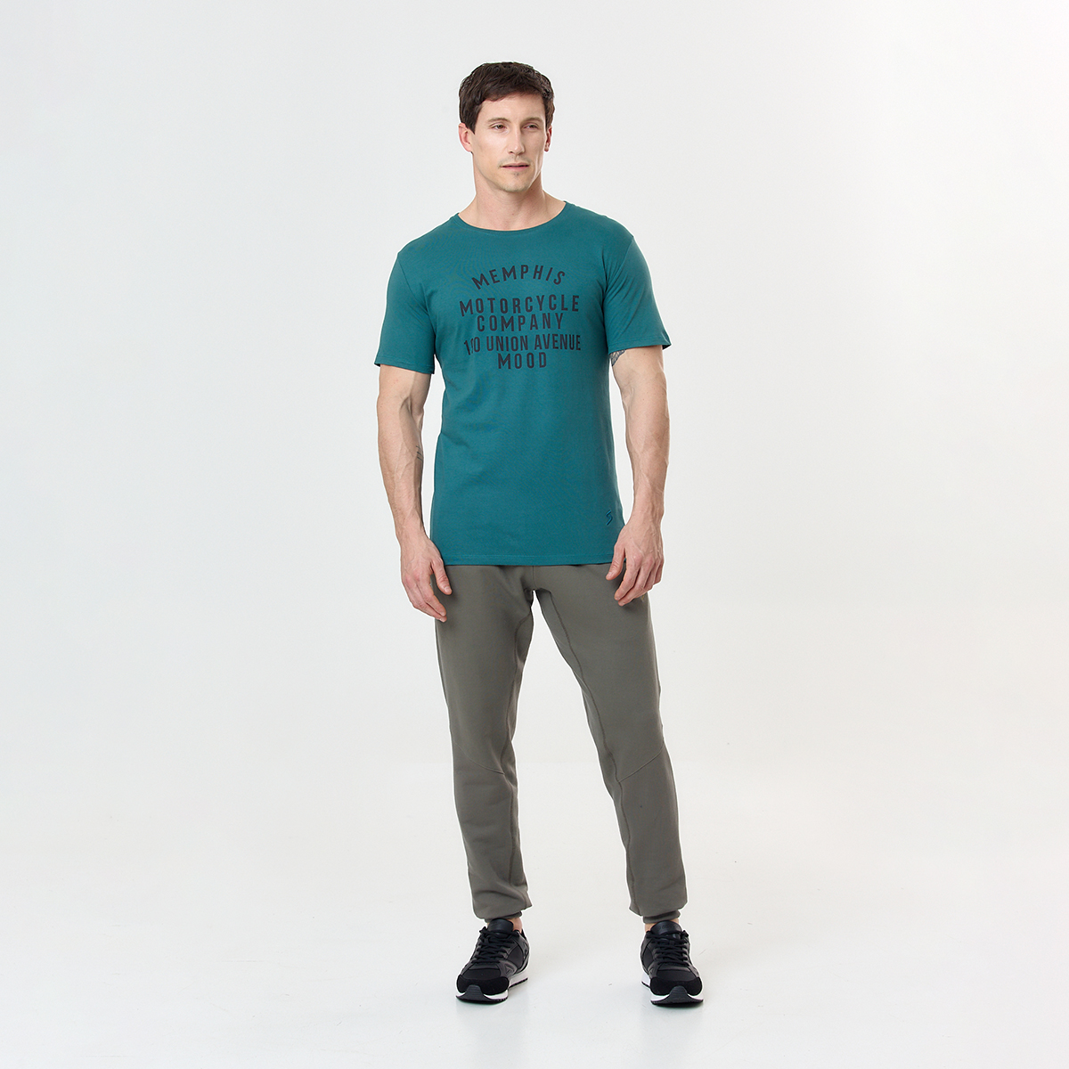 Remera Set Sport Check Print Easy Hombre,  image number null