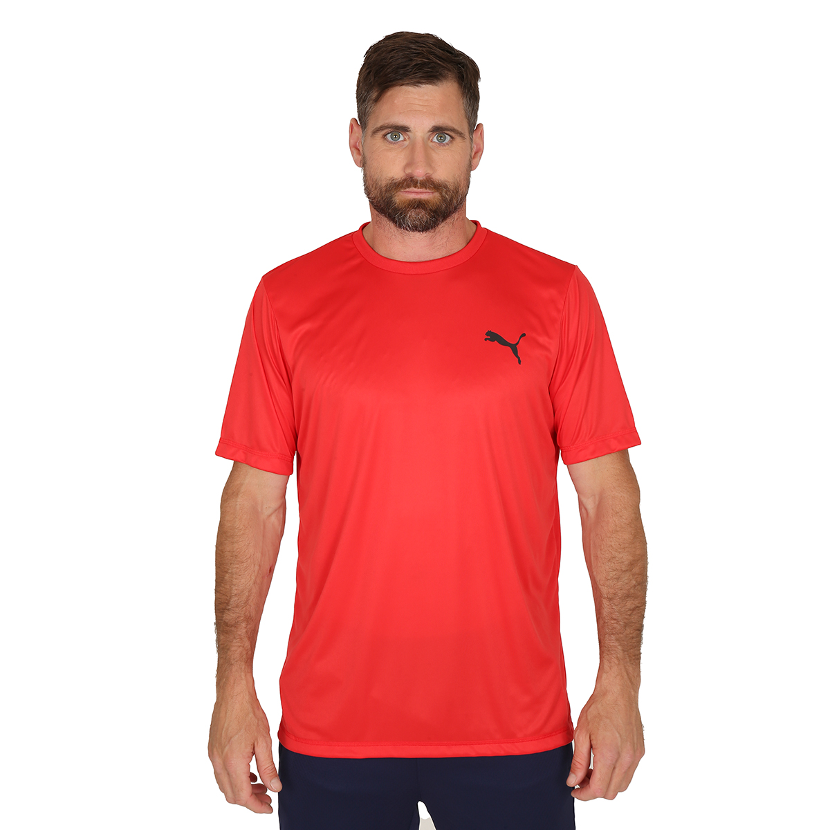 Remera top puma roja