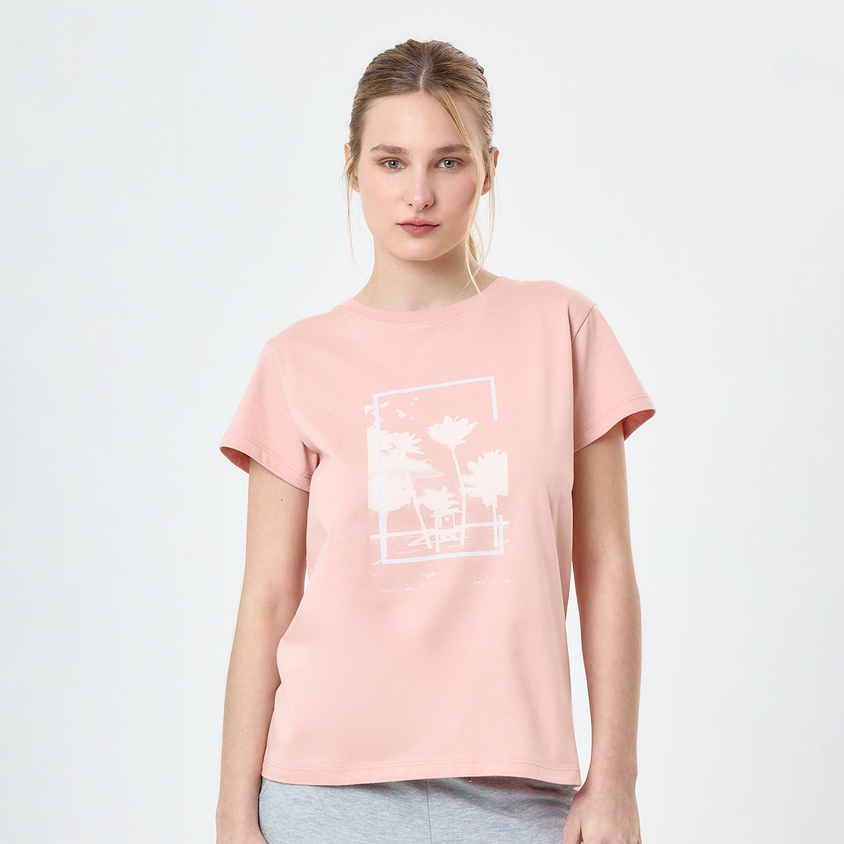 Remera Set Sport Easy Check Print Mujer,  image number null