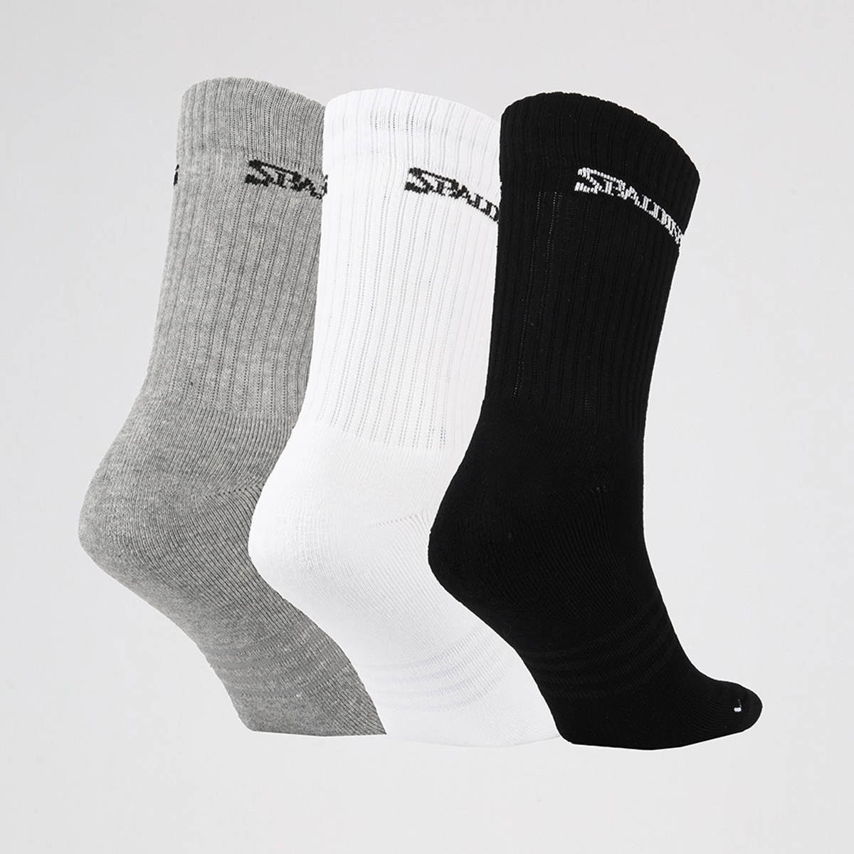 Pack de Medias ca&ntilde;a media Spalding Crew X7,  image number null