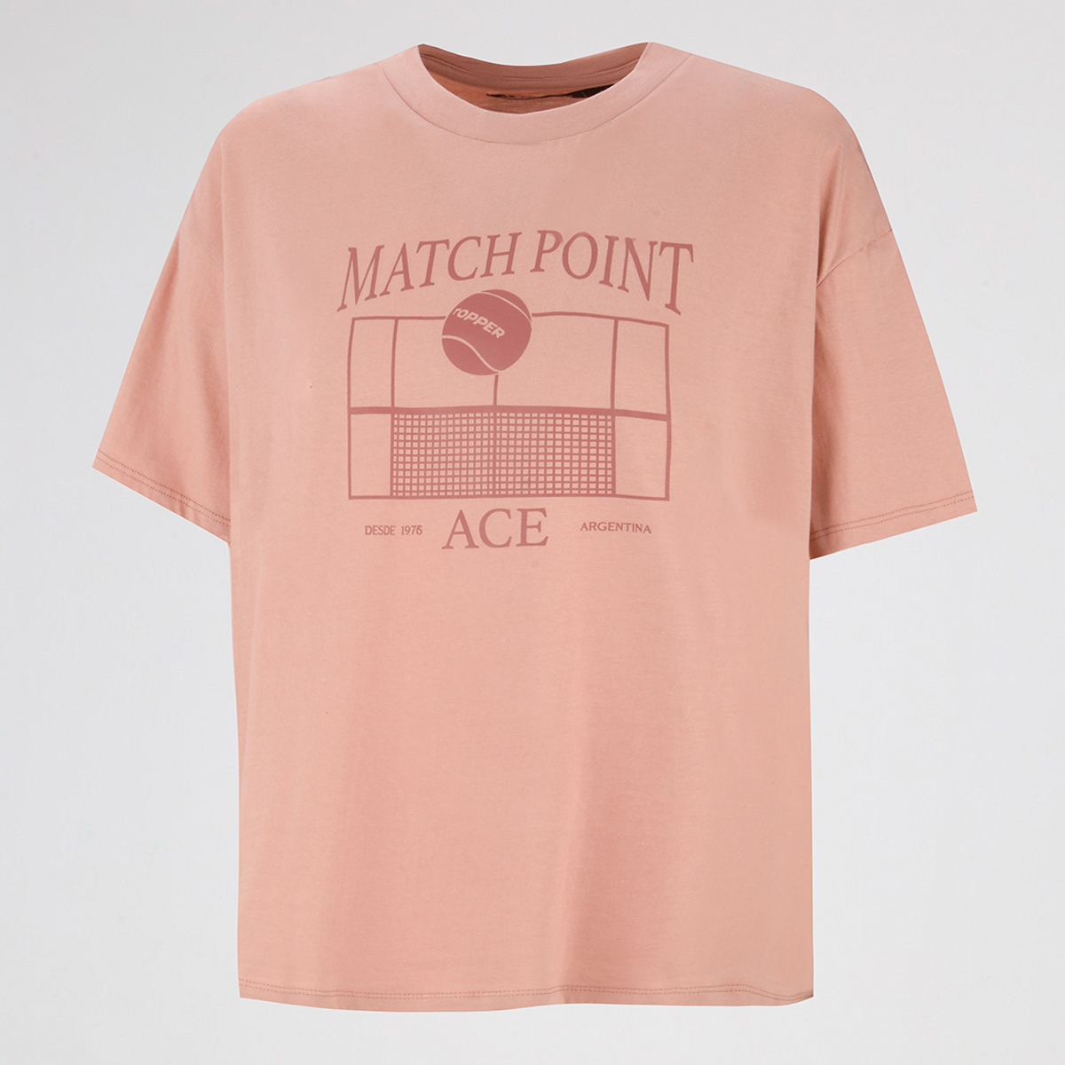 Remera Topper Match Point Mujer,  image number null