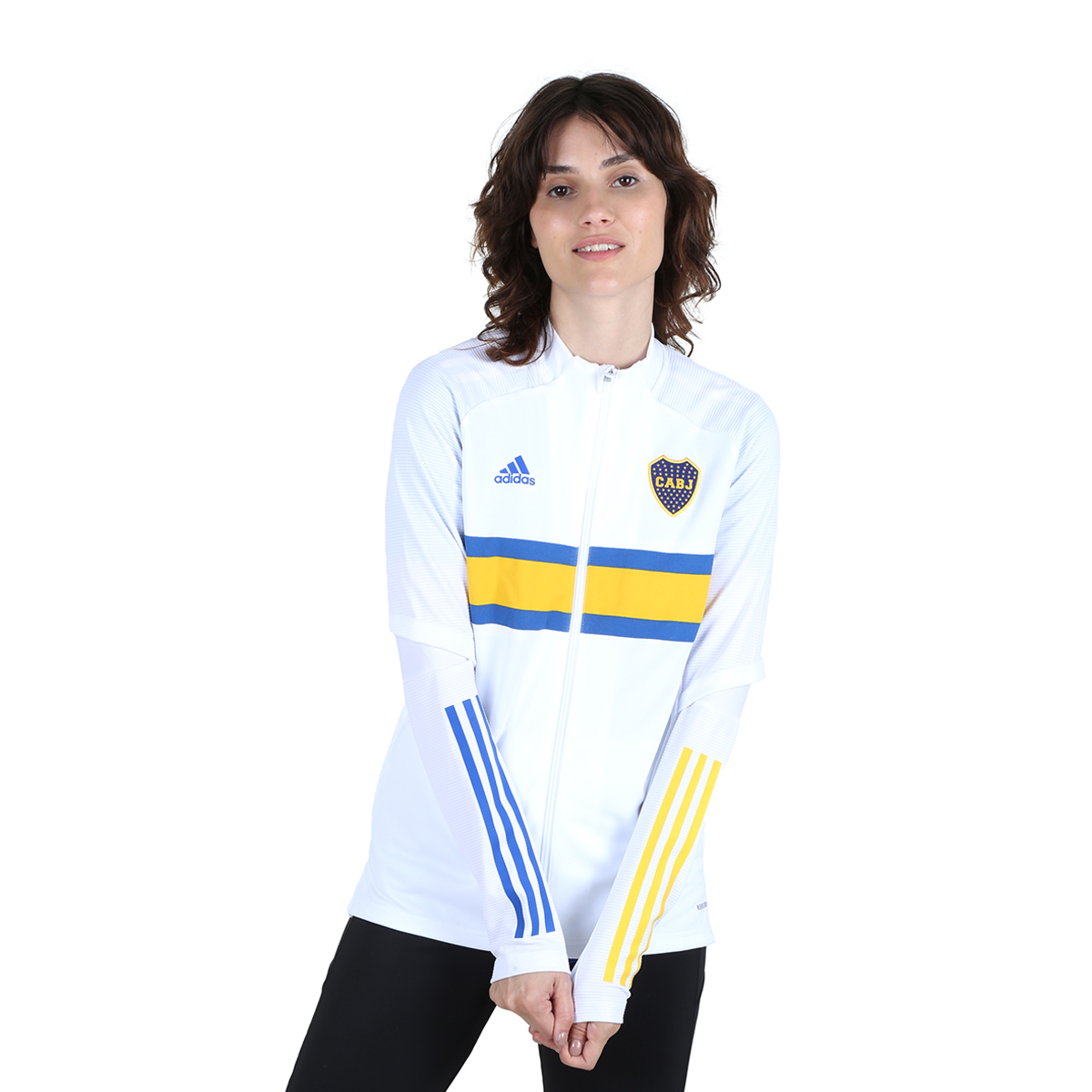 Campera adidas Boca Juniors 3 Stripes
