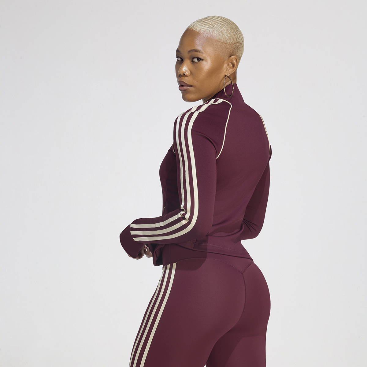 Buzo con cierre adidas originals sport superstar capa intermedia mujer — imagen 2