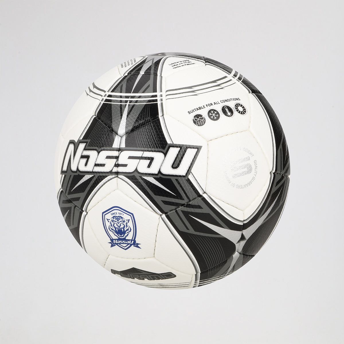 Pelota F&uacute;tbol Nassau Pyramid N5,  image number null