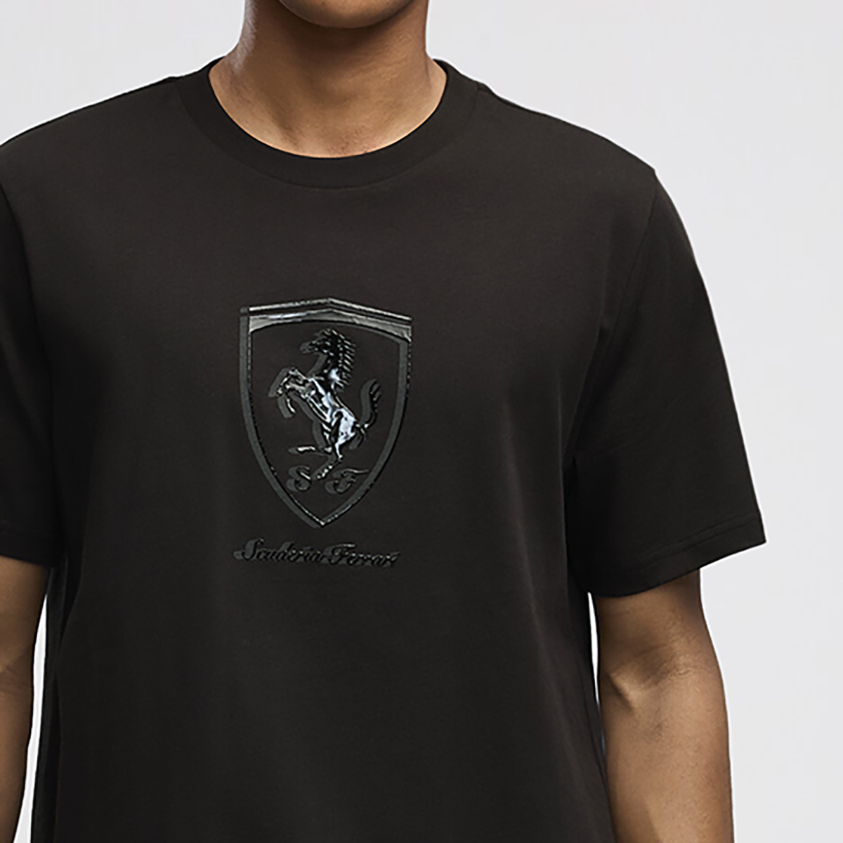 Remera Puma Ferrari Tonal Shield Hombre,  image number null