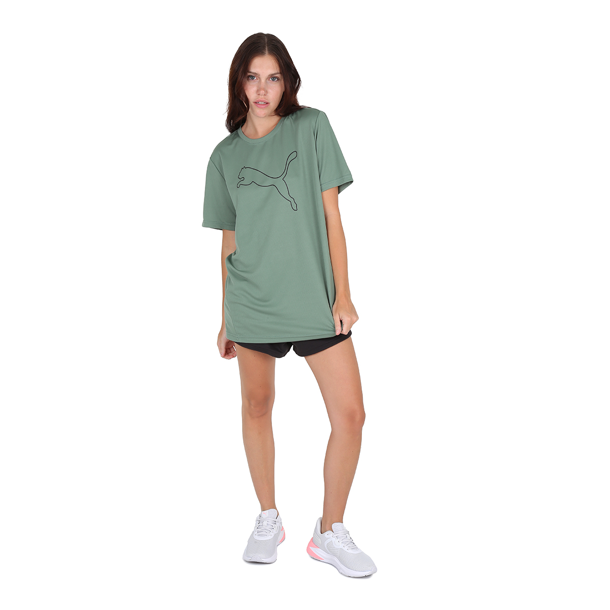 Remera Running Puma Performance Cat Mujer,  image number null