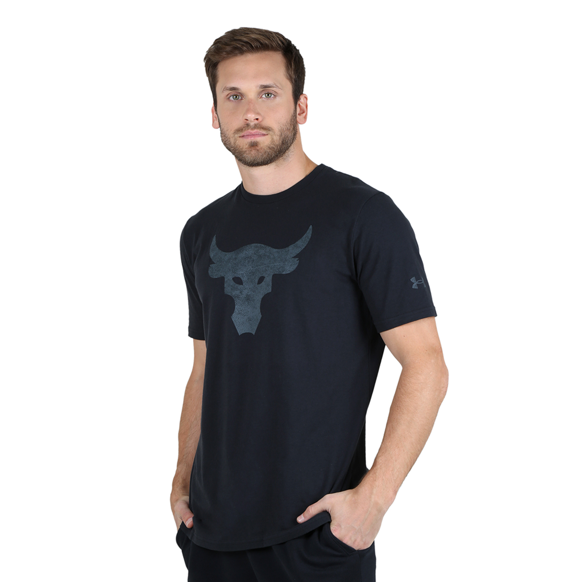 Remera Under Armour Pjt Rock Brahma Bull | StockCenter