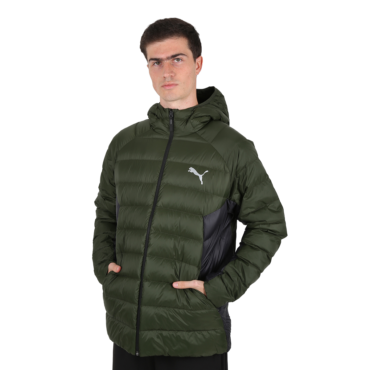 Campera Puma Packlite Hooded Down Hombre Nylon StockCenter