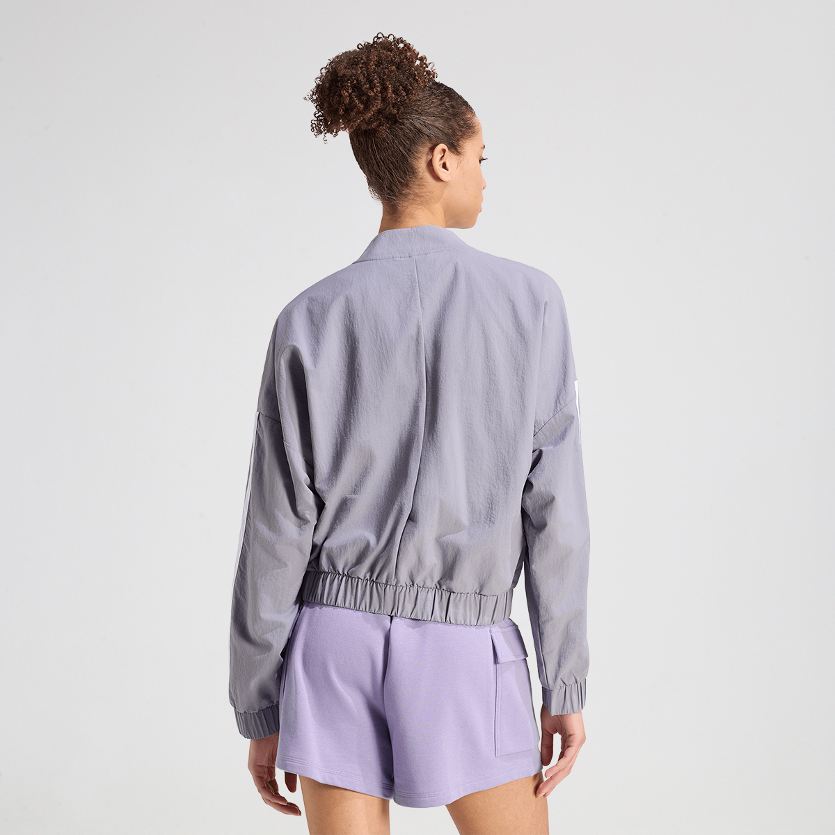 Campera adidas Essentials 3 Tiras Bomber Mujer,  image number null