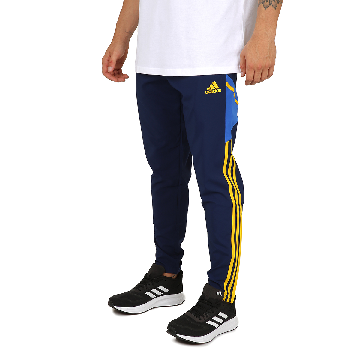 Pantalón Boca Juniors adidas Pre Hombre,  image number null