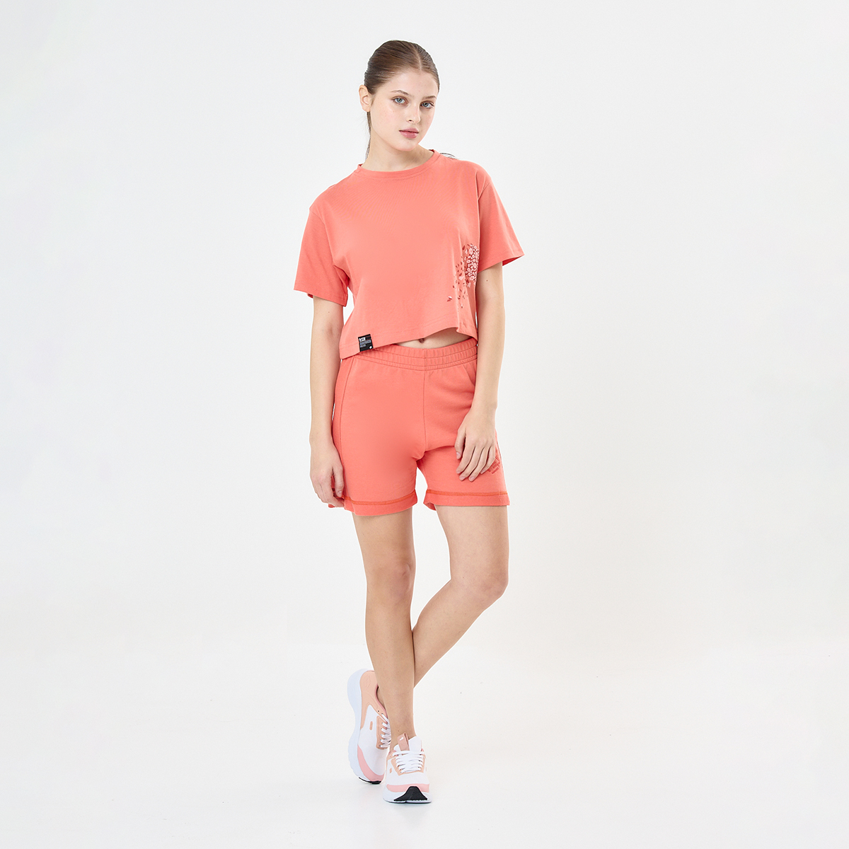 Remera Lotto Rome Lomat Crop Mujer,  image number null