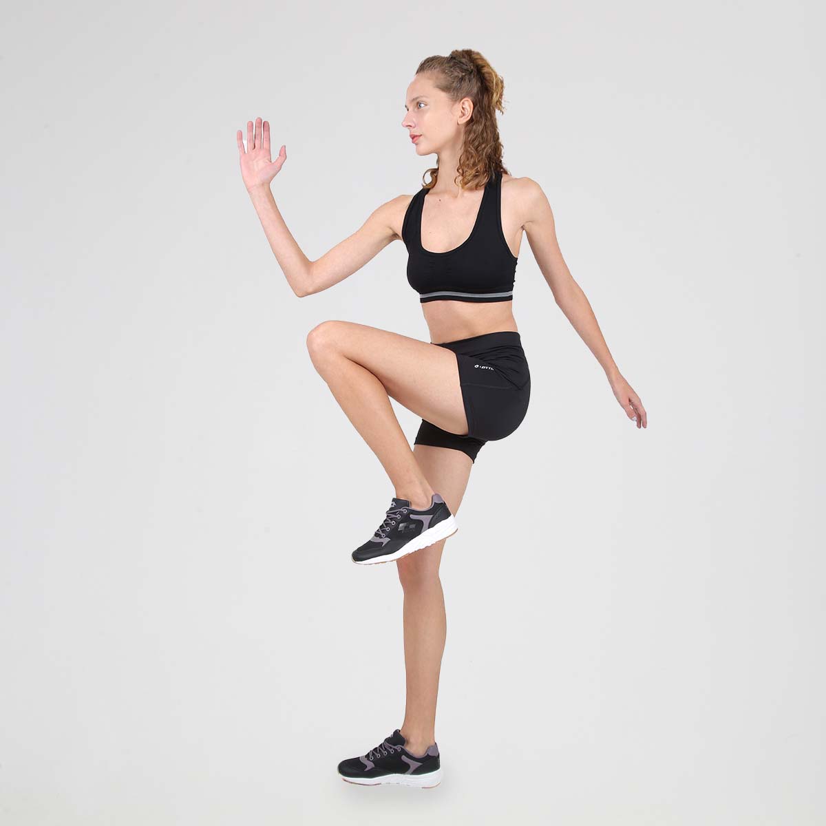 Calza Entrenamiento Lotto Active Msp Cross Mujer,  image number null