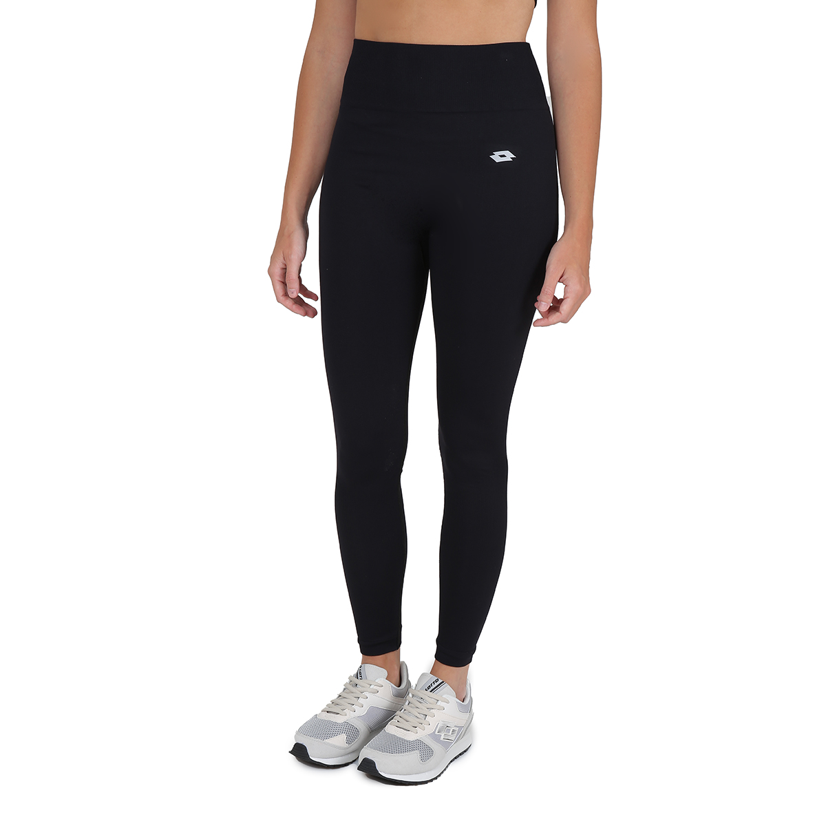 Calza Entrenamiento Lotto Seamless Calm Mujer,  image number null