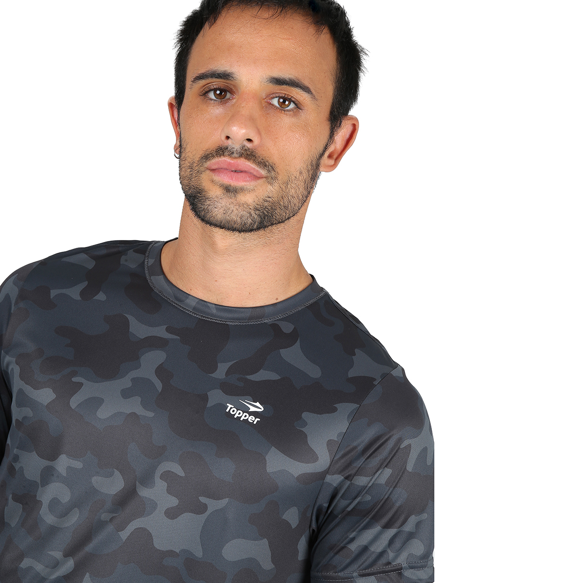 Remera Entrenamiento Topper Full Print Hombre,  image number null