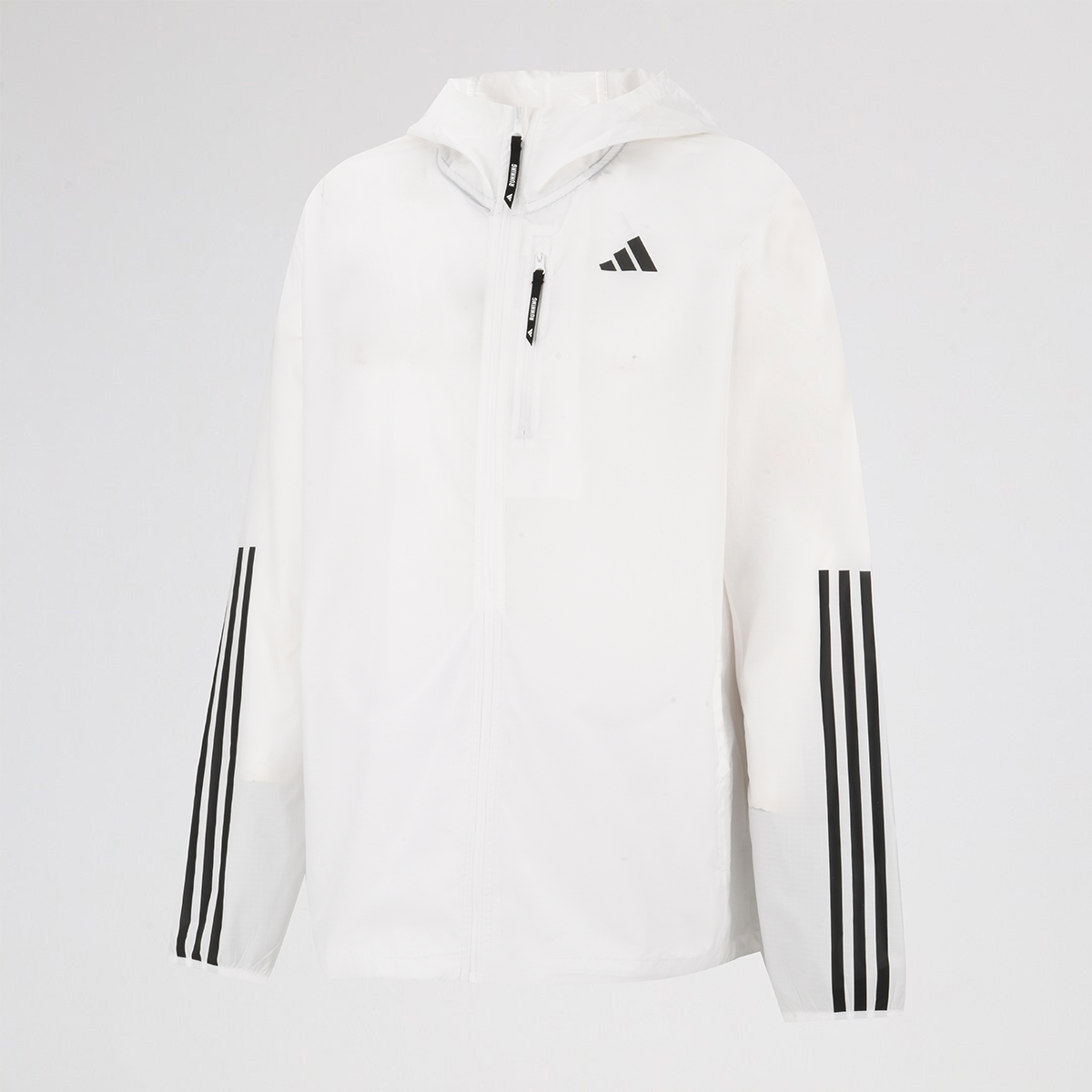 Campera Running adidas Rompevientos Own The Run 3 Tiras Hombre,  image number null