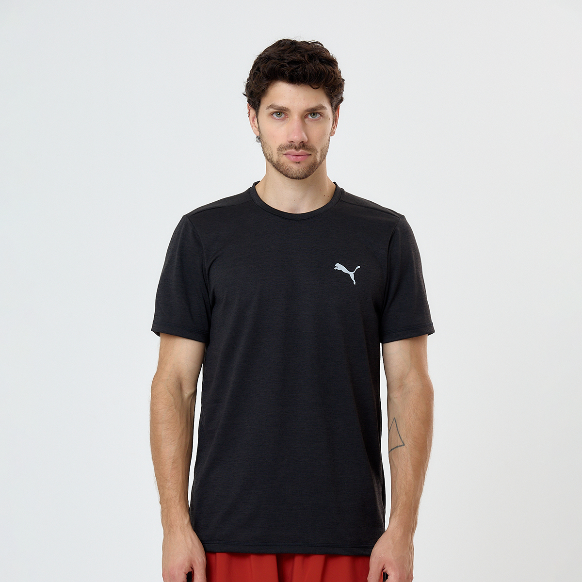 Remera Running Puma Run Favorite Heather Ss Hombre,  image number null