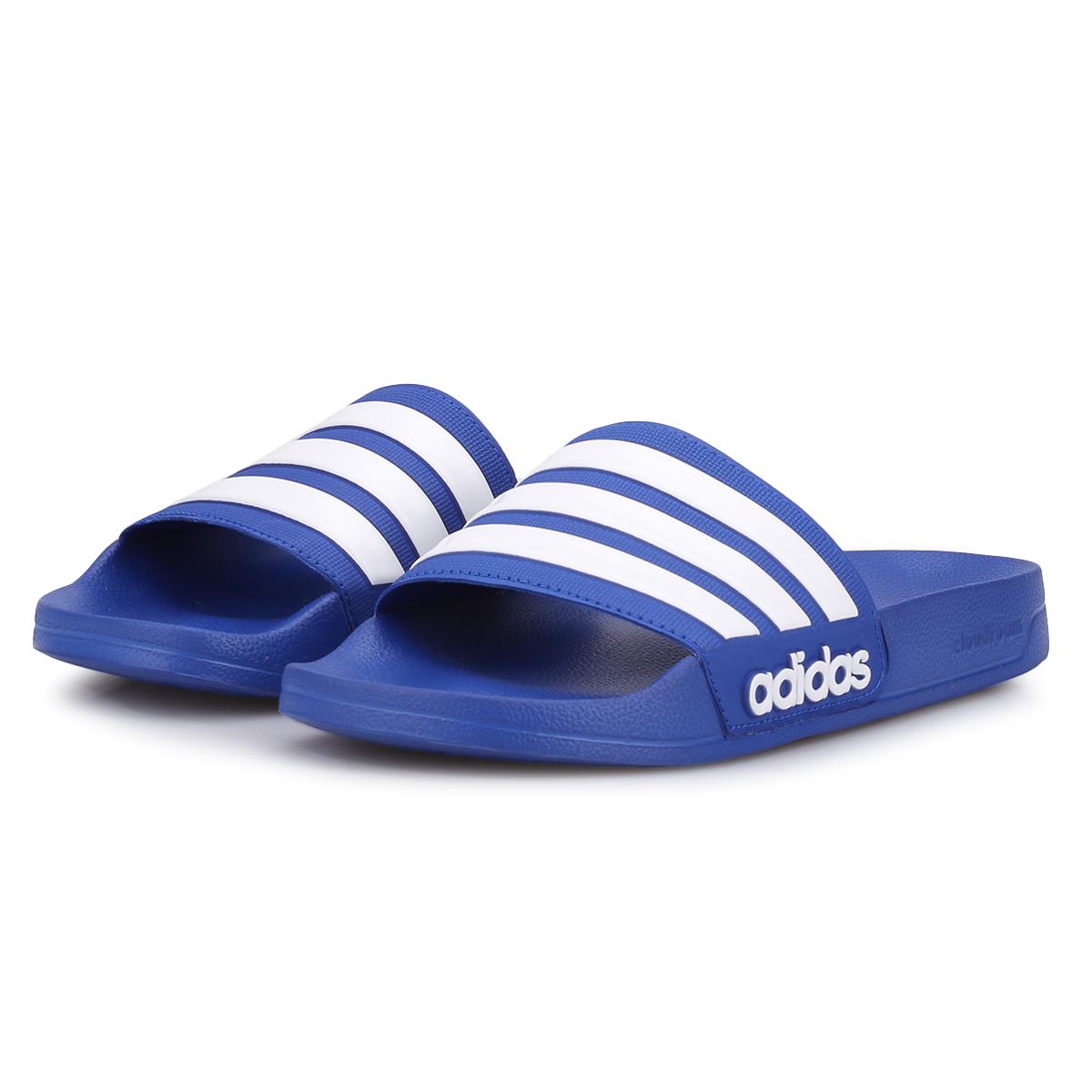 Ojotas adidas azules cheap