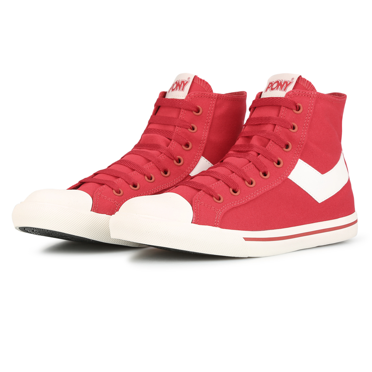 Zapatillas pony rojas new arrivals