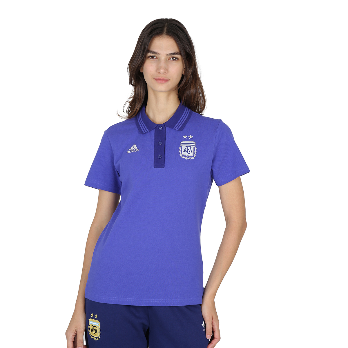 Chomba adidas Argentina 3 Stripes Polo,  image number null