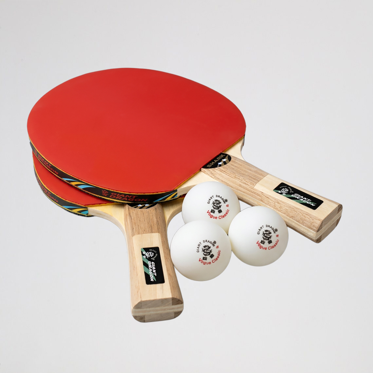 Set de Pelotas Ping Pong Giant Dragon 2 Estrellas x3,  image number null