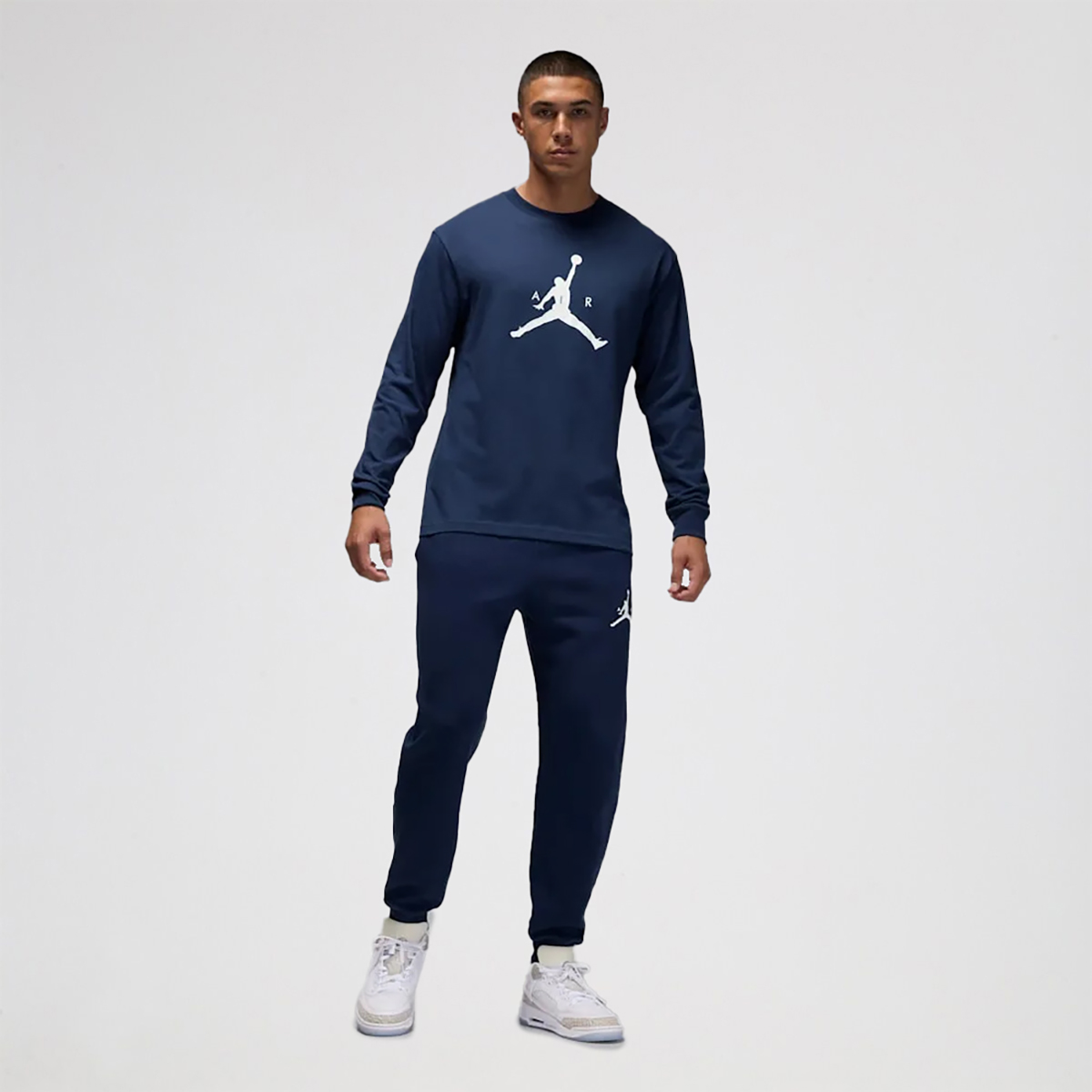 Remera Jordan Jumpman Manga Larga Hombre algod&oacute;n,  image number null