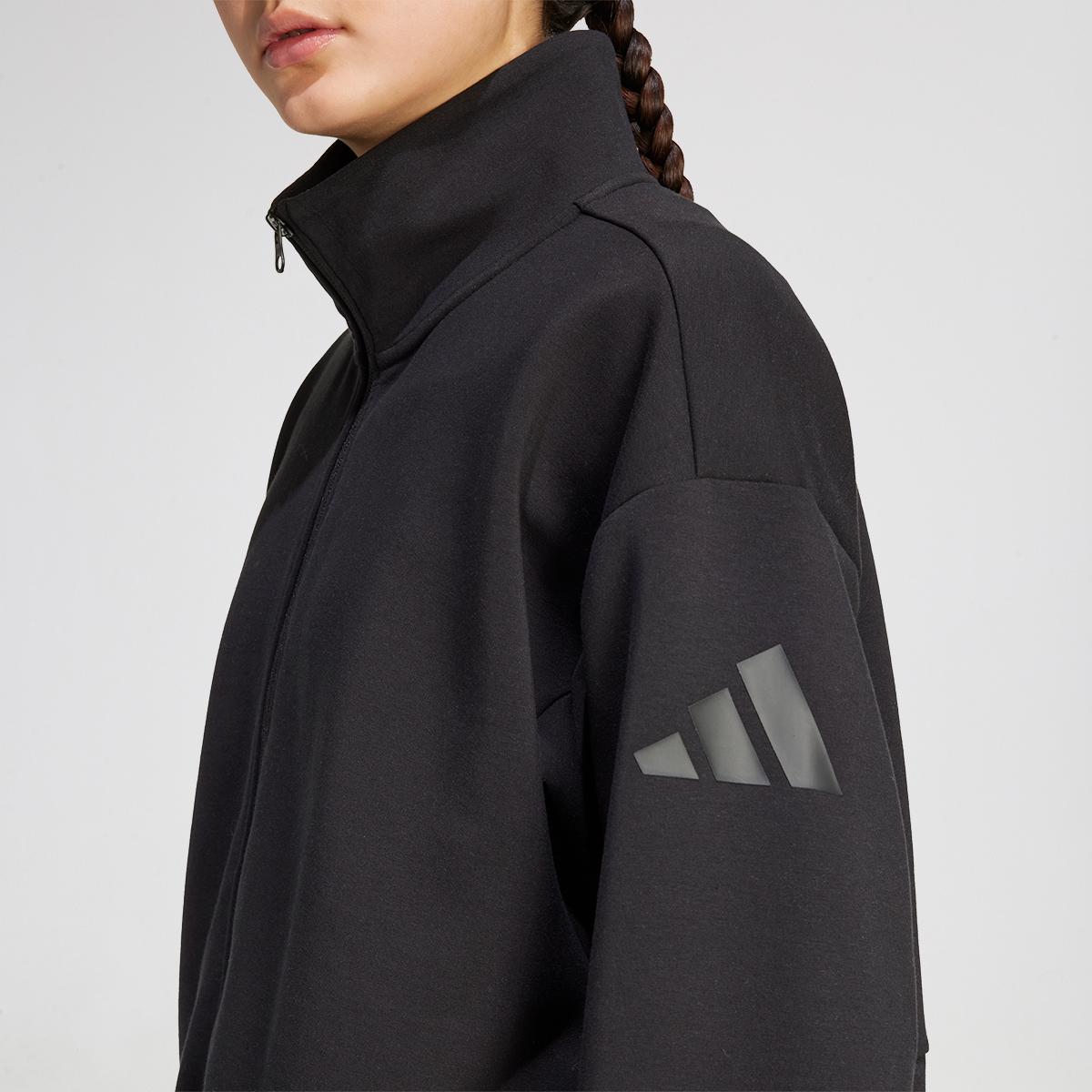 Buzo con Cierre adidas All SZN Soft Lux Mujer,  image number null