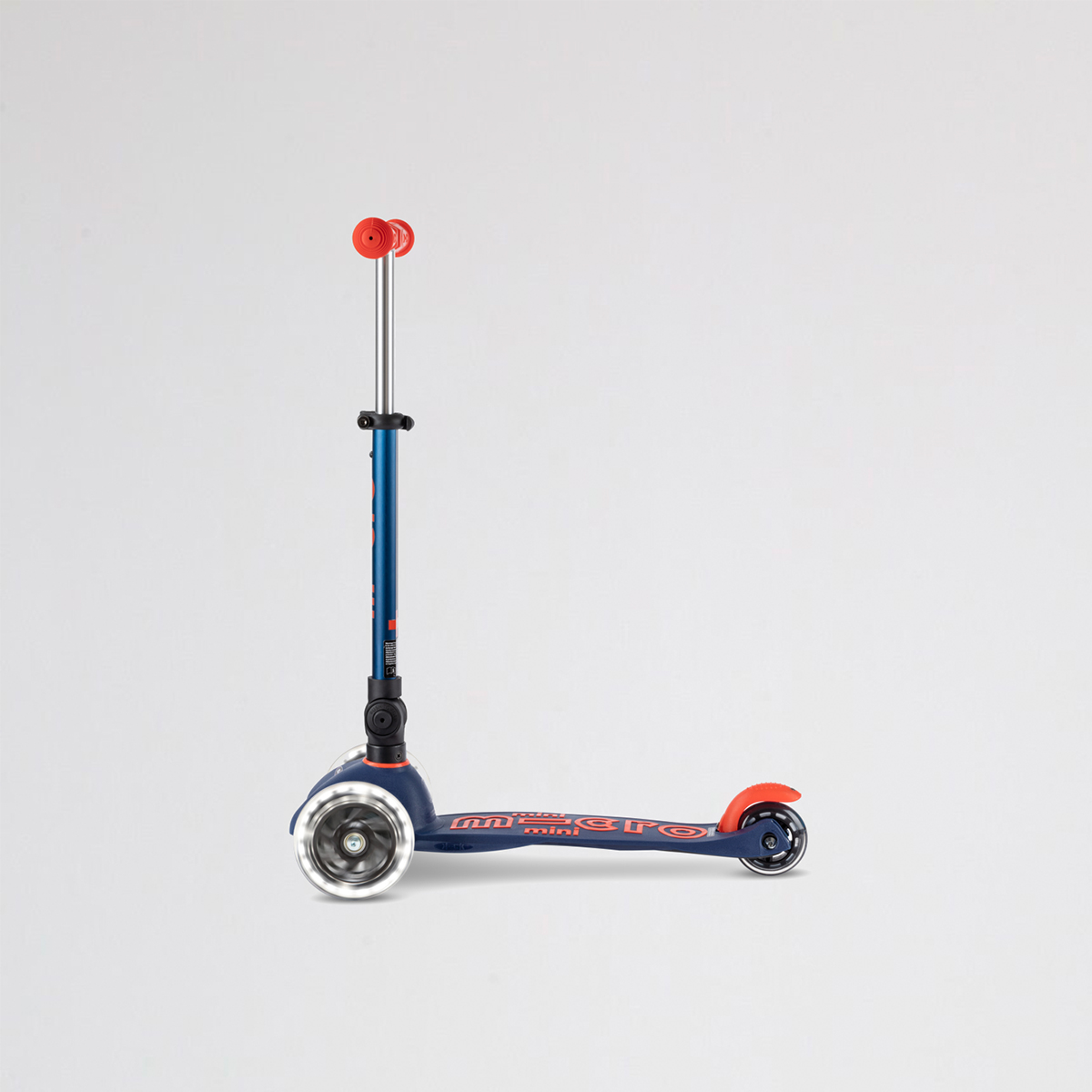 Monopat&iacute;n Micro Deluxe Plegable Navy Blue Infantil,  image number null
