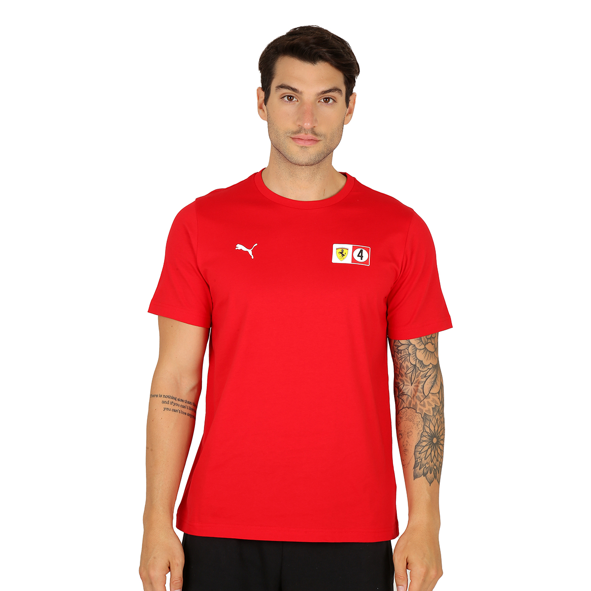 Remera Puma Ferrari Race Shield Hombre,  image number null