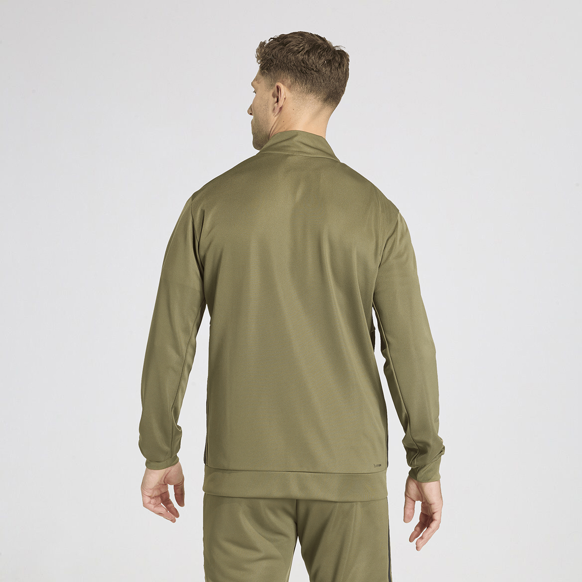 Buzo con Cierre Entrenamiento adidas Essentials 3 Tiras Hombre,  image number null