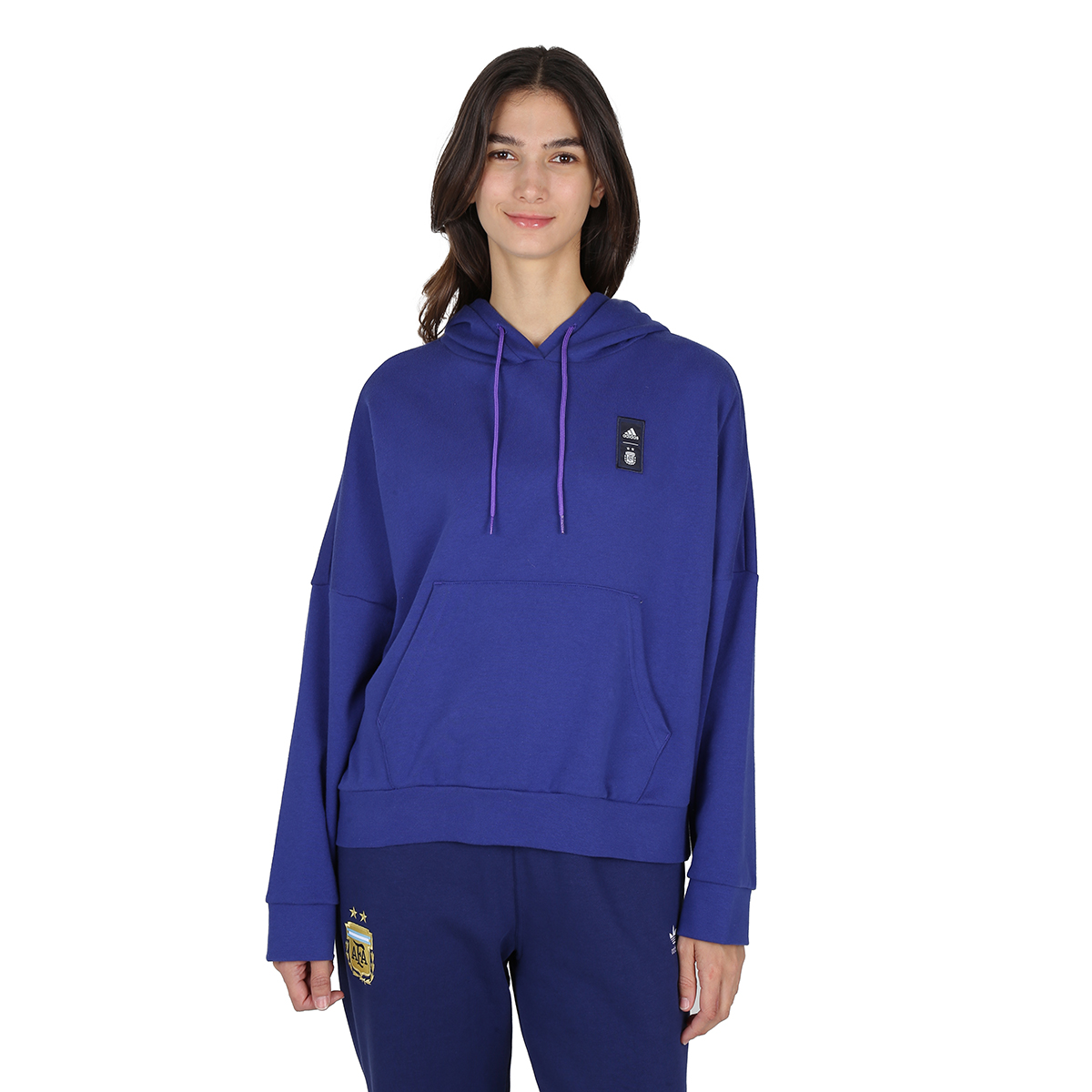 Buzo F tbol adidas Argentina 3 Stripes Mujer