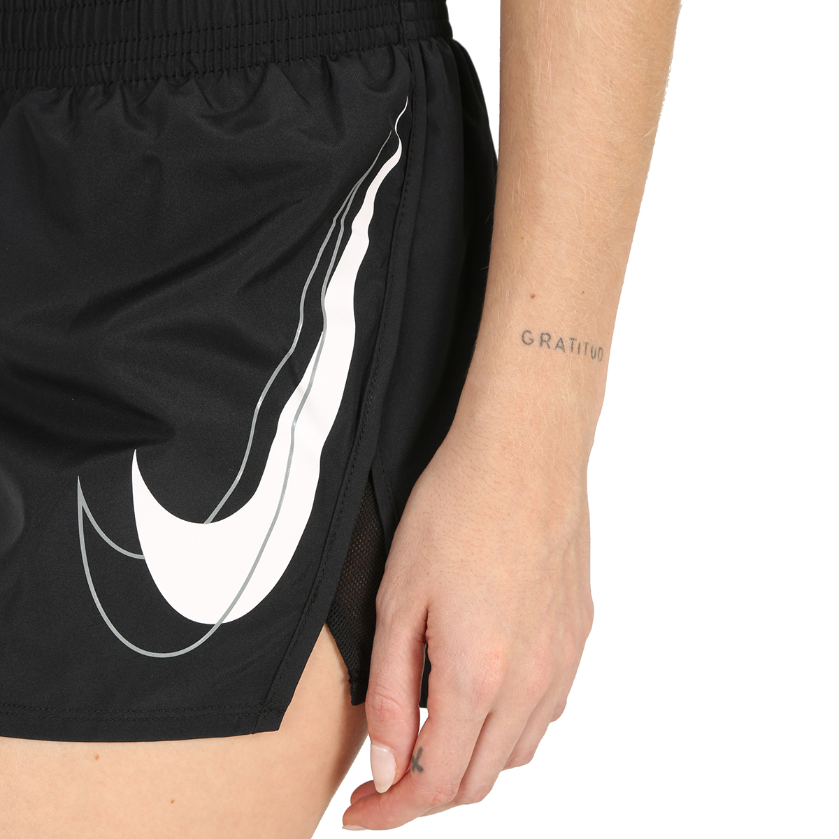 Short Nike Dri-Fit Swoosh Run,  image number null