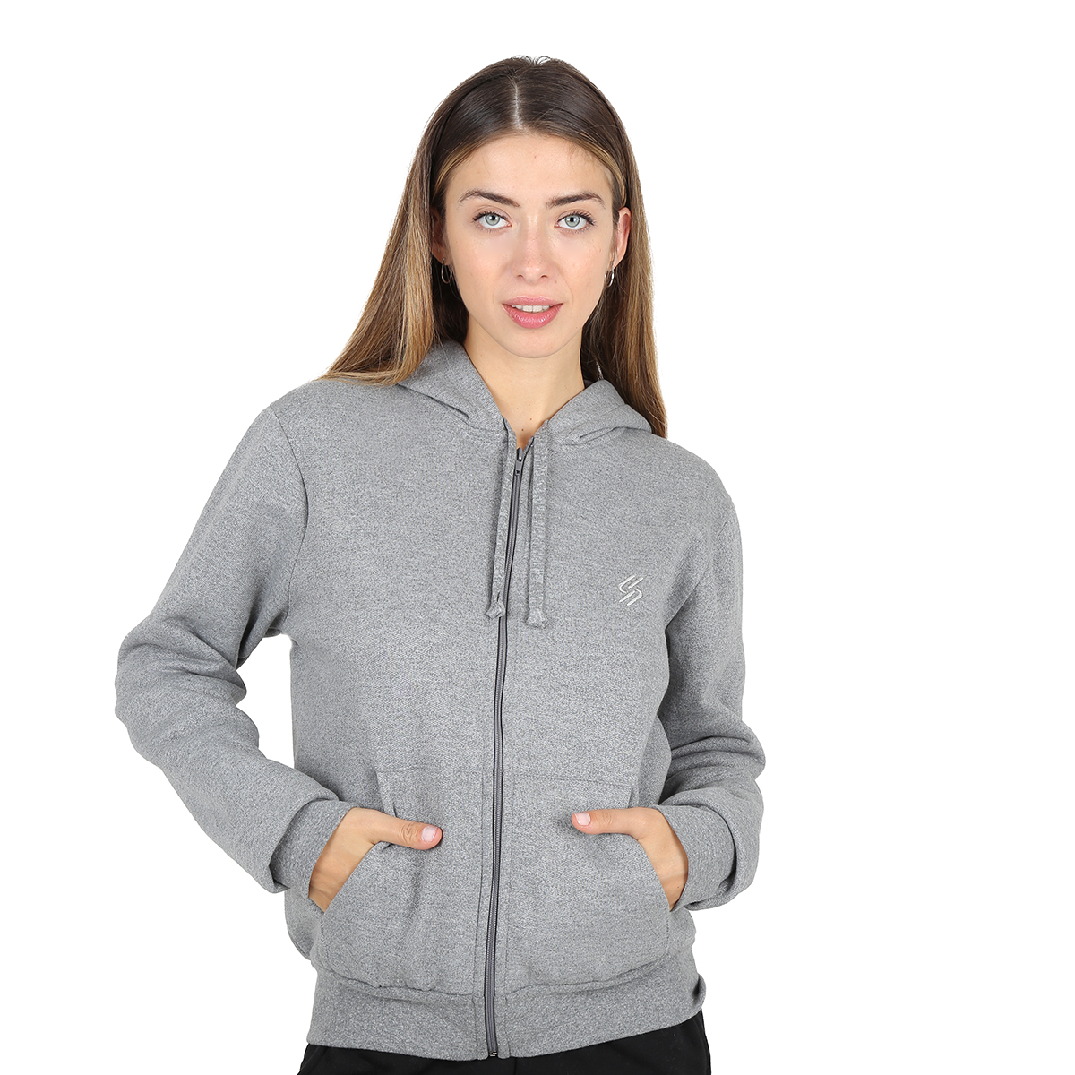 Campera de buzo mujer best sale