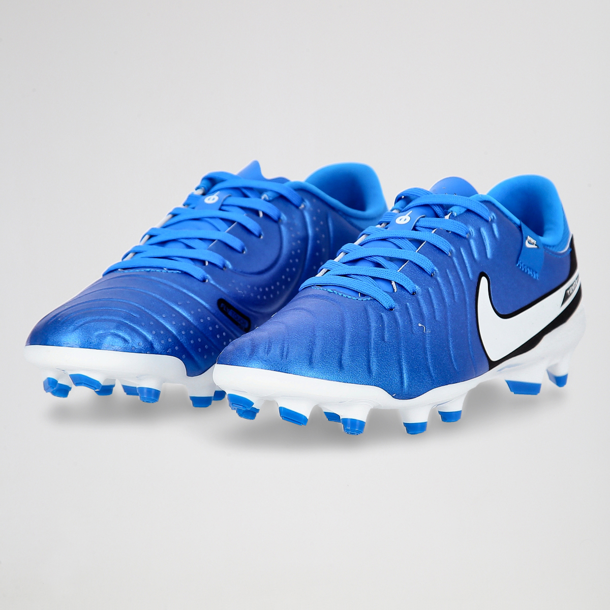 Botines nike tiempo azules store