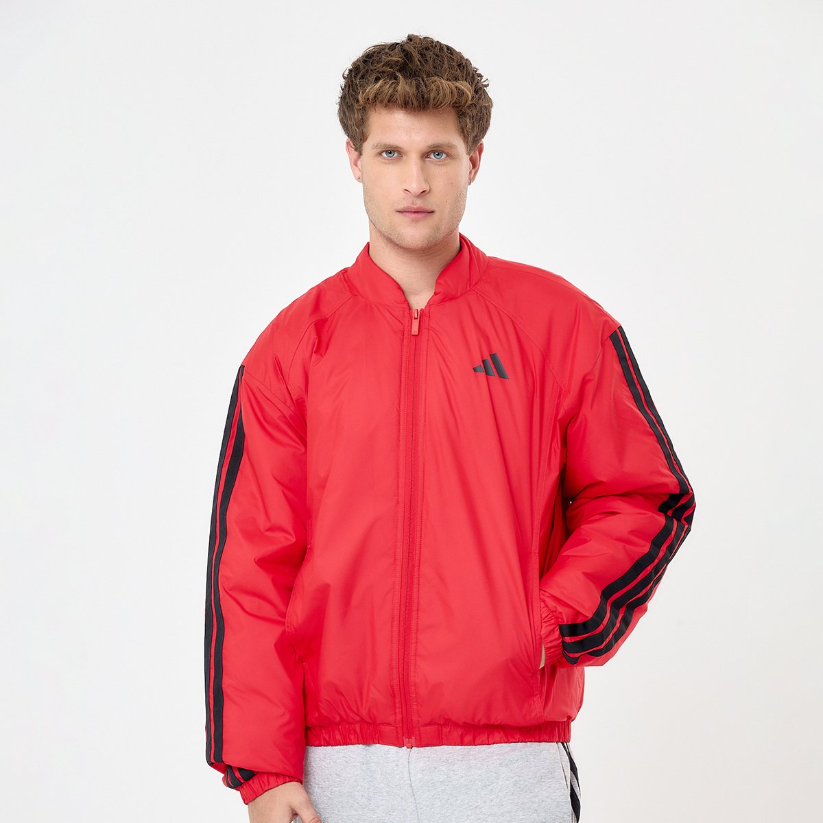 Campera adidas Essentials 3 Tiras Térmica Hombre,  image number null