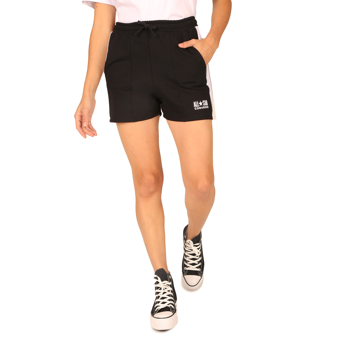 Pantaloncini converse all clearance star