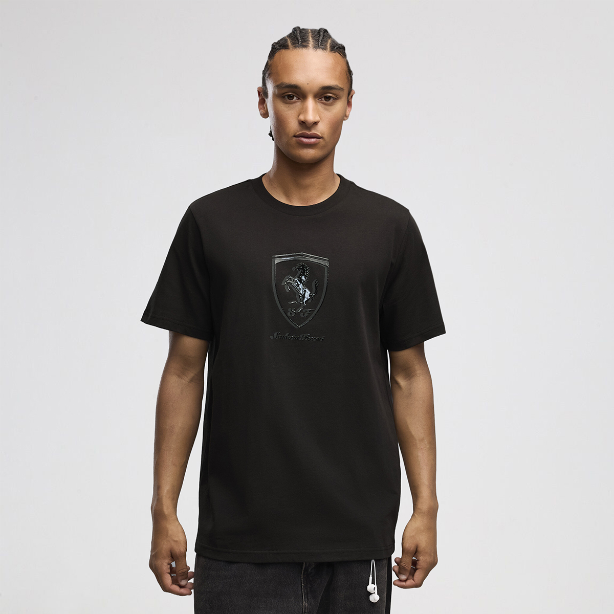 Remera Puma Ferrari Tonal Shield Hombre,  image number null