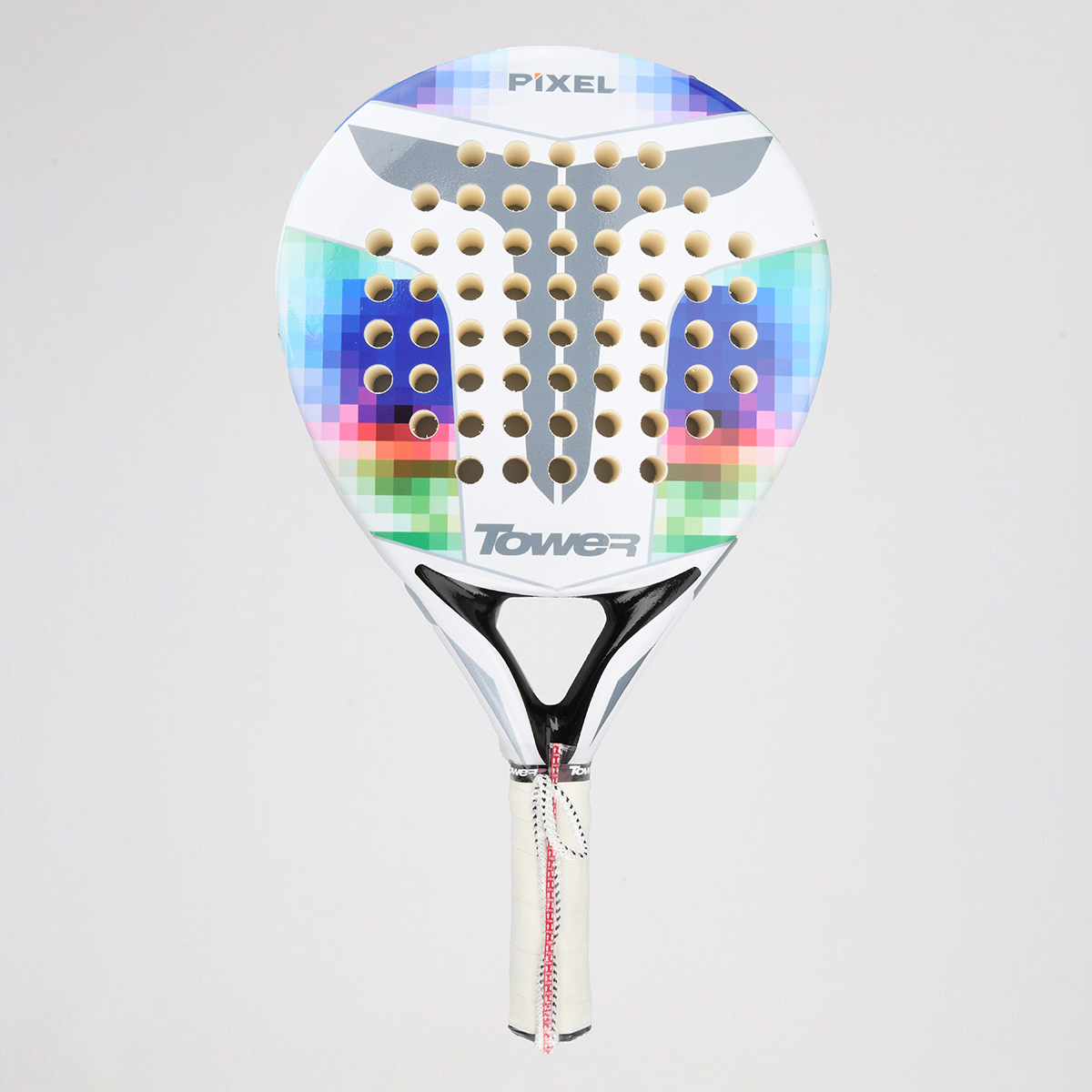 Paleta P&aacute;del Tower Pixel Foam 38mm Fibra de Vidrio Infantil,  image number null