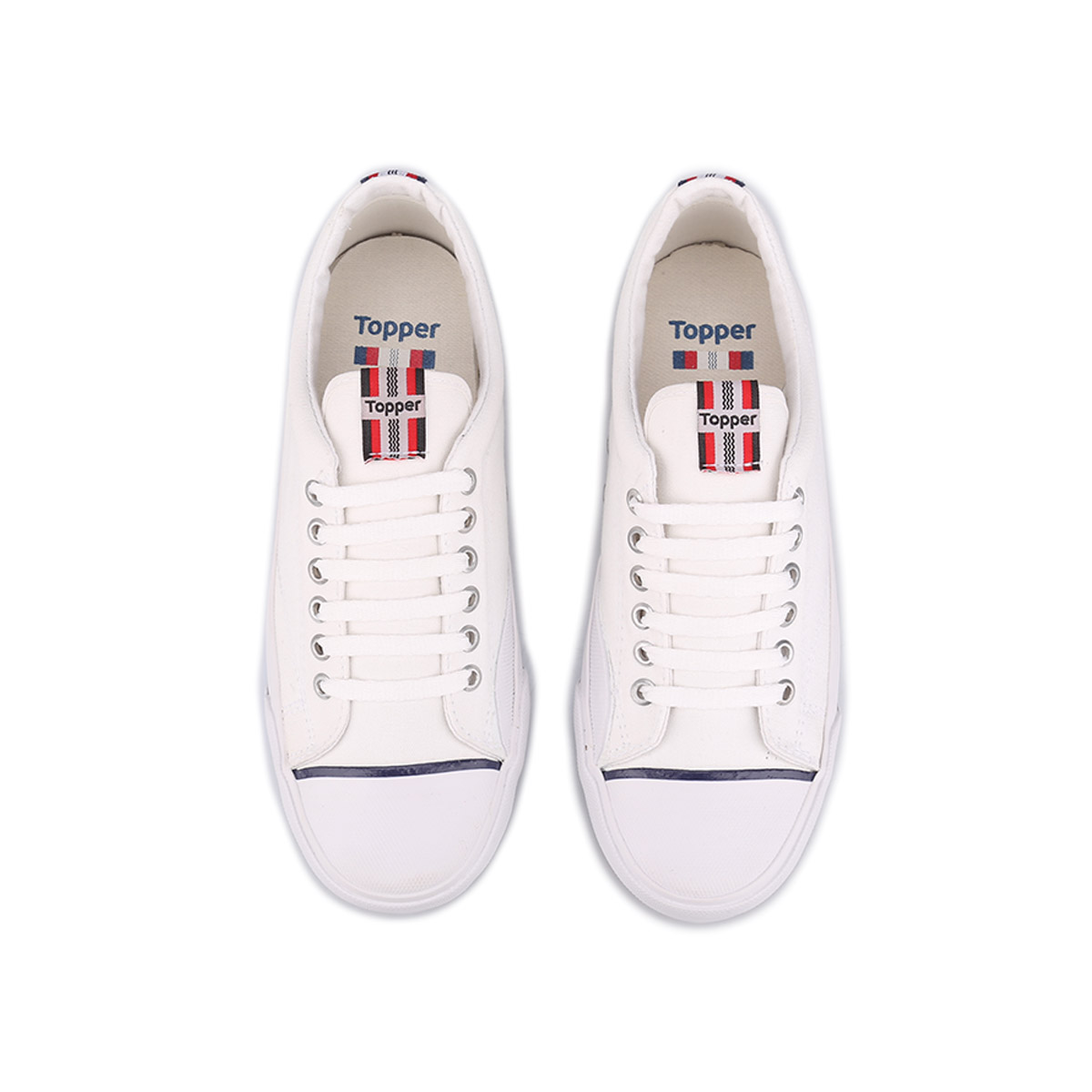 Zapatillas topper de lona para mujer deals