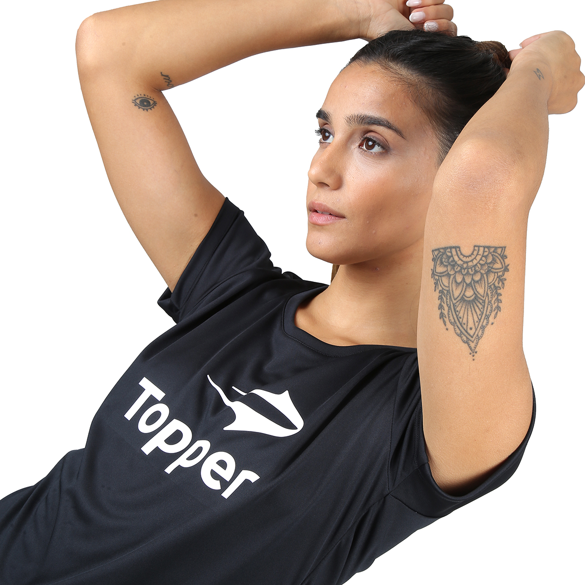 Remera Entrenamiento Topper Brand Mujer,  image number null