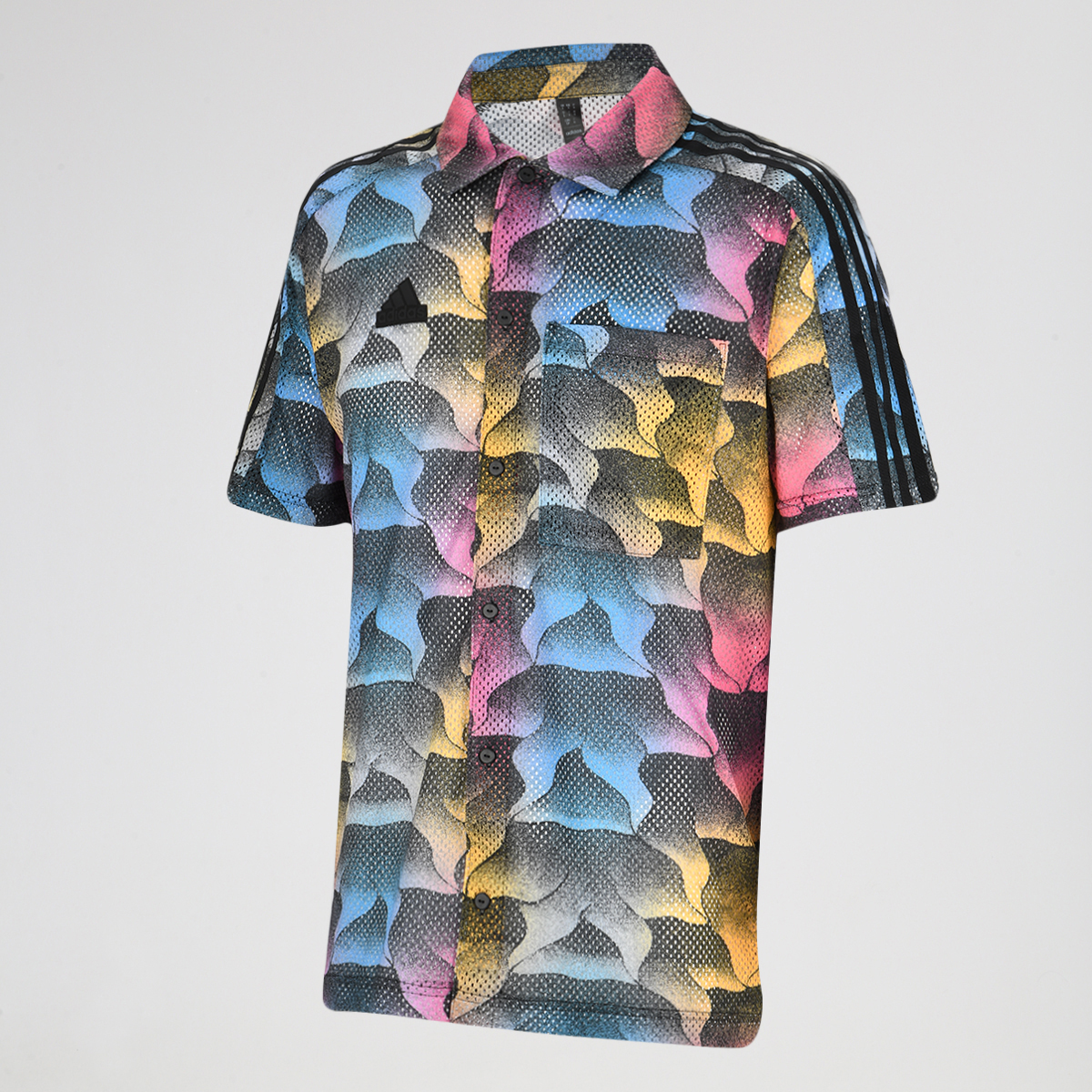 Camisa adidas Allover Print Resort Hombre,  image number null