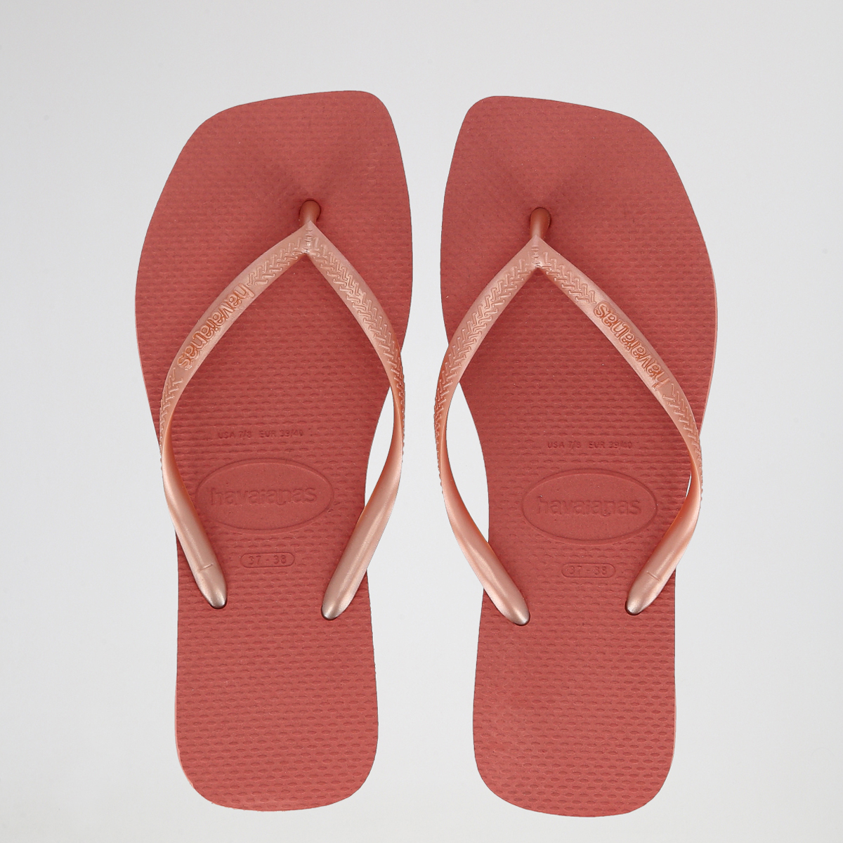 Ojotas Havaianas Slim Square Goma Mujer,  image number null